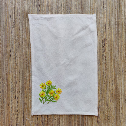 Calyz Scarlet MarigoldTea towel (sgl Pc) - Image 3